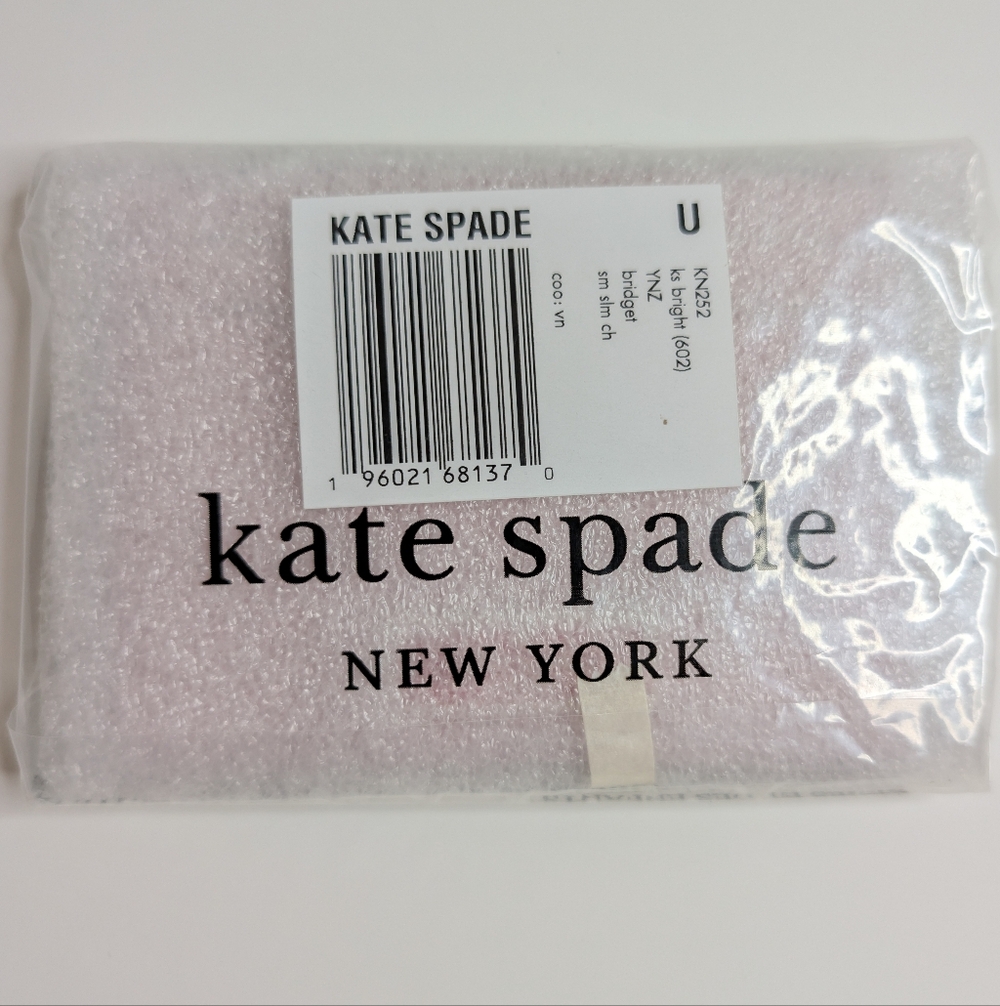 ✨ Kate Spade Crinkle Patent Cardholder – NWT (Bright Red) ✨ - Picture 6 of 7